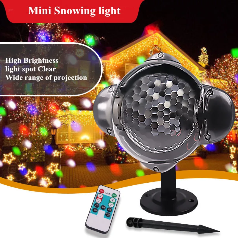 Projection Lamp Colored Flowers Point Snowing Light Outdoor Waterproof Patio Mini Baby Nursery Light for Birthday Gift Christmas
Projection Lamp Colored Flowers Point Snowing Light Outdoor Waterproof Patio Mini Baby Nursery Light for Birthday Gift Christmas