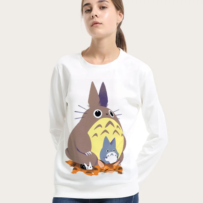 Dreamlikelin Women White Sweatshirt Kawaii My Neighbor Totoro Print Pullover Hoodies Female Cartoon Long Sleeve Tops
Dreamlikelin Women White Sweatshirt Kawaii My Neighbor Totoro Print Pullover Hoodies Female Cartoon Long Sleeve Tops