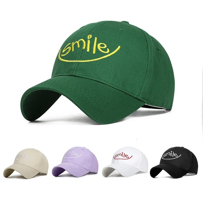 Smlie Baseball Cap For Men Women Embroidery Hat Cotton Bone Women Snapback Caps Hip Hop Sun Fashion Style Caps
Smlie Baseball Cap For Men Women Embroidery Hat Cotton Bone Women Snapback Caps Hip Hop Sun Fashion Style Caps