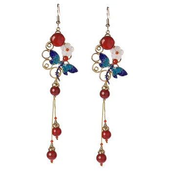 2019 new retro ethnic style earrings female long paragraph temperament earrings clip handmade earrings
2019 new retro ethnic style earrings female long paragraph temperament earrings clip handmade earrings