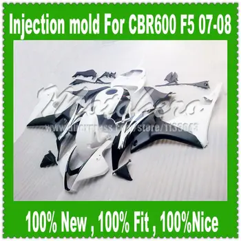 White Black For HONDA F5 CBR600RR 07 08 CBR 600 600RR Injection CBR600 RR CBR600F5 07-08 F5 2007 2008 Fairing
White Black For HONDA F5 CBR600RR 07 08 CBR 600 600RR Injection CBR600 RR CBR600F5 07-08 F5 2007 2008 Fairing