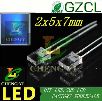 257 light emitting led Wide angle 2pin led Blue 2*5*7mm DIP diode 460-475nm 3.0-3.5V(CE&Rosh)
257 light emitting led Wide angle 2pin led Blue 2*5*7mm DIP diode 460-475nm 3.0-3.5V(CE&Rosh)