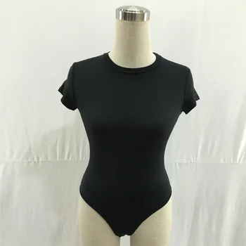 2020 autumn Sexy Skinny Bodysuit Women Color Chic short Sleeve Bodysuits Womens Tops o Neck Jumpsuit Rompers Leotard Overalls
2020 autumn Sexy Skinny Bodysuit Women Color Chic short Sleeve Bodysuits Womens Tops o Neck Jumpsuit Rompers Leotard Overalls