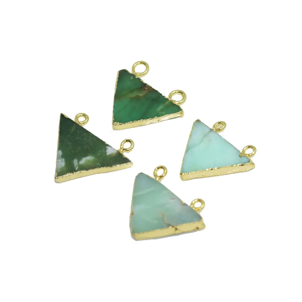 Женский треугольный соединитель Raw Slice Chrysoprase, зеленый соединитель из натурального австралийского камня для ожерелья, 2019
Женский треугольный соединитель Raw Slice Chrysoprase, зеленый соединитель из натурального австралийского камня для ожерелья, 2019
