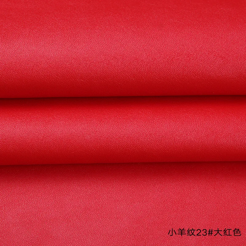 High Quality Micro Sheep pattern 23# Red PU Leather fabric with little elastic for DIY furniture bag material(50x69cm)
High Quality Micro Sheep pattern 23# Red PU Leather fabric with little elastic for DIY furniture bag material(50x69cm)