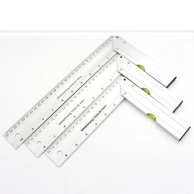 DIY Precise Stainless Steel Measuring Tools Aluminium Combination Square Workshop Hardware Angle Spirit Level Measuring tools
DIY Precise Stainless Steel Measuring Tools Aluminium Combination Square Workshop Hardware Angle Spirit Level Measuring tools