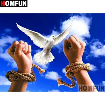 HOMFUN Full Square/Round Drill 5D DIY Diamond Painting "Hand pigeon" 3D Embroidery Cross Stitch 5D Home Decor gift A17278
HOMFUN Full Square/Round Drill 5D DIY Diamond Painting "Hand pigeon" 3D Embroidery Cross Stitch 5D Home Decor gift A17278