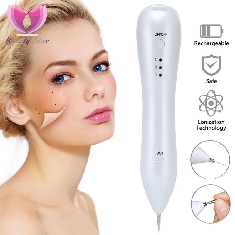 Beauty Star Tattoo Mole Removal Plasma Pen Laser Facial Freckle Dark Spot Remover Tool Wart Removal Machine Face Skin Care Tool 
Beauty Star Tattoo Mole Removal Plasma Pen Laser Facial Freckle Dark Spot Remover Tool Wart Removal Machine Face Skin Care Tool