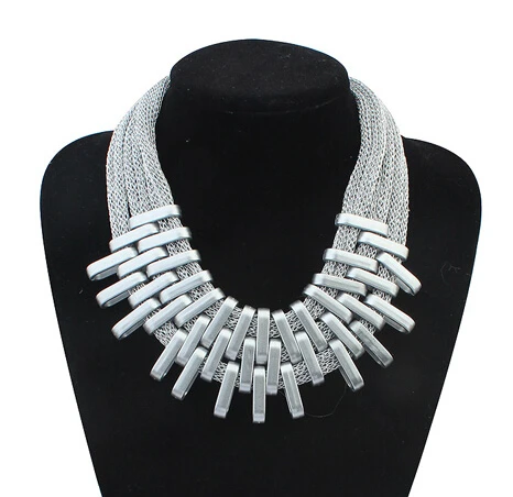 New SBY0412 Fashion Bohemian woven chain Chokers chunky big statement necklaces 2015
New SBY0412 Fashion Bohemian woven chain Chokers chunky big statement necklaces 2015