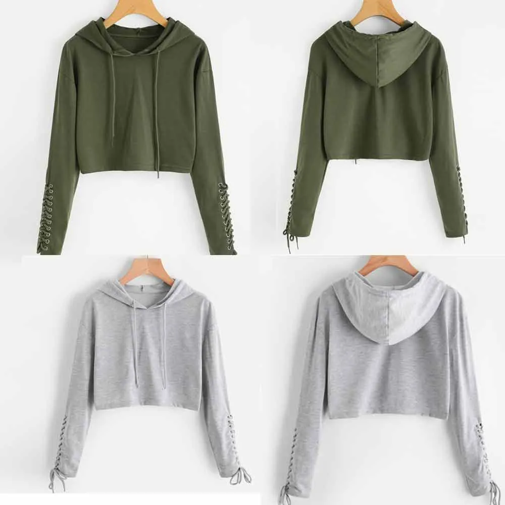 Women Hoodie Sweatshirt Jumper Sweater soft and comfortable Crop Top Coat Sports Pullover Tops L50/0123
Women Hoodie Sweatshirt Jumper Sweater soft and comfortable Crop Top Coat Sports Pullover Tops L50/0123