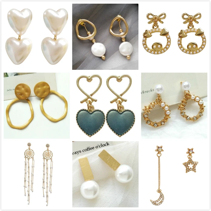 White Hearts Irregular Circle Clip Earrings No Hole Simulated-pearls Round Tassel Non Piercing Earring Women Jewelry 
White Hearts Irregular Circle Clip Earrings No Hole Simulated-pearls Round Tassel Non Piercing Earring Women Jewelry