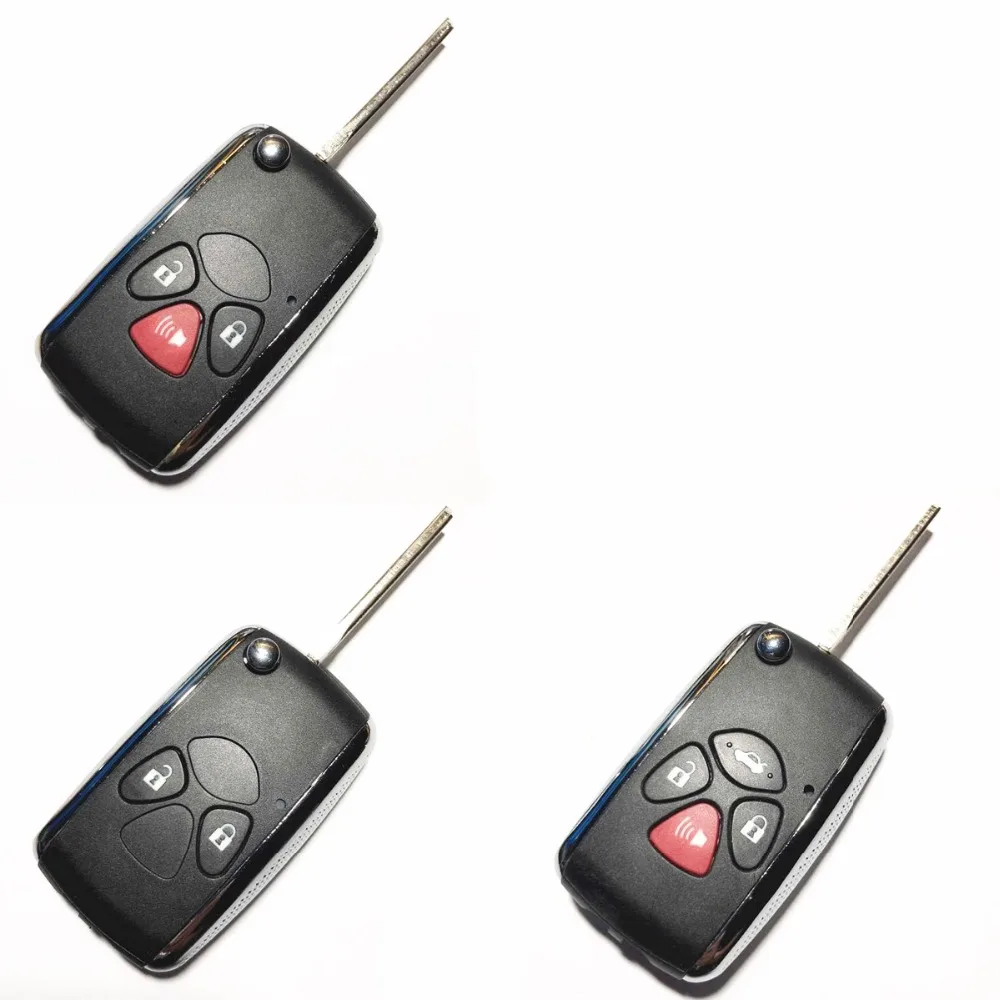 Replacement 2/3/4 Button Remote Case Cover Fob for Toyota Avalon Corolla Matrix Modified Flip Folding Key Shell Toy43 Blade
Replacement 2/3/4 Button Remote Case Cover Fob for Toyota Avalon Corolla Matrix Modified Flip Folding Key Shell Toy43 Blade
