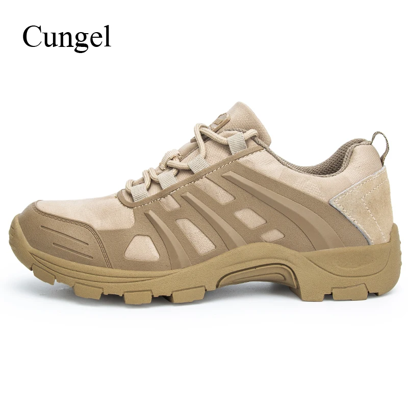 Cungel Men Outdoor shoes Mountain Hiking shoes Trekking Walking Climbing shoes Army Desert Military Combat shoes Non-slip
Cungel Men Outdoor shoes Mountain Hiking shoes Trekking Walking Climbing shoes Army Desert Military Combat shoes Non-slip