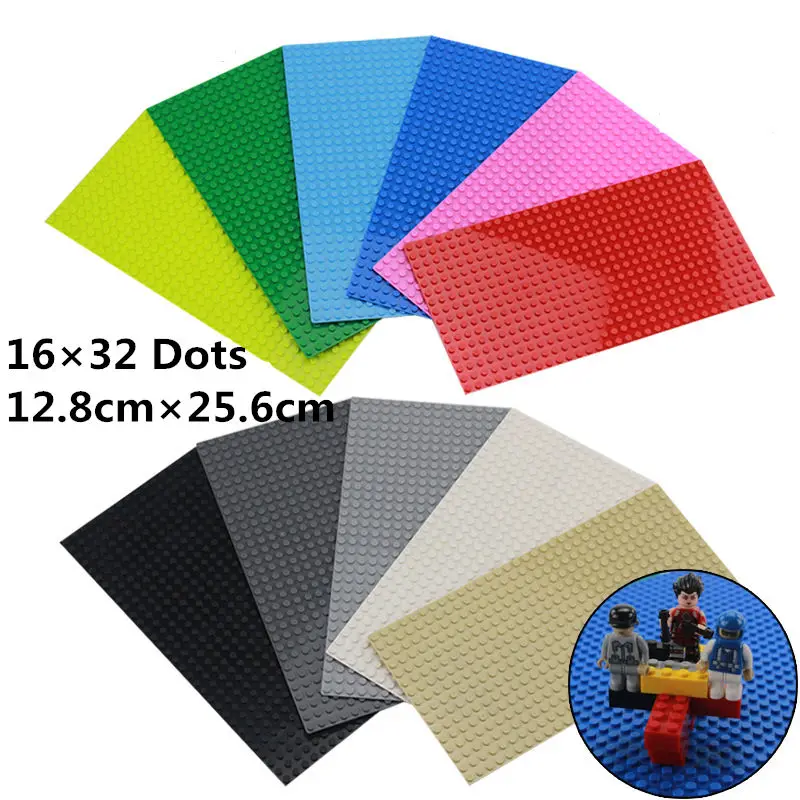 16*32 Dots DIY Building Blocks bottom plate Toys ninjago Educational Base Plate Anime Floors Compatible With LegoINGl for gift
16*32 Dots DIY Building Blocks bottom plate Toys ninjago Educational Base Plate Anime Floors Compatible With LegoINGl for gift