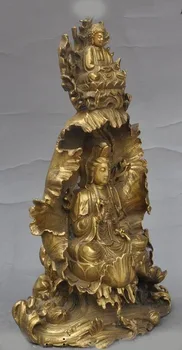 wedding decoration 9"Tibet buddhism brass Shakyamuni Kwan-Yin GuanYin Bodhisattva buddha Statue new Year
wedding decoration 9"Tibet buddhism brass Shakyamuni Kwan-Yin GuanYin Bodhisattva buddha Statue new Year