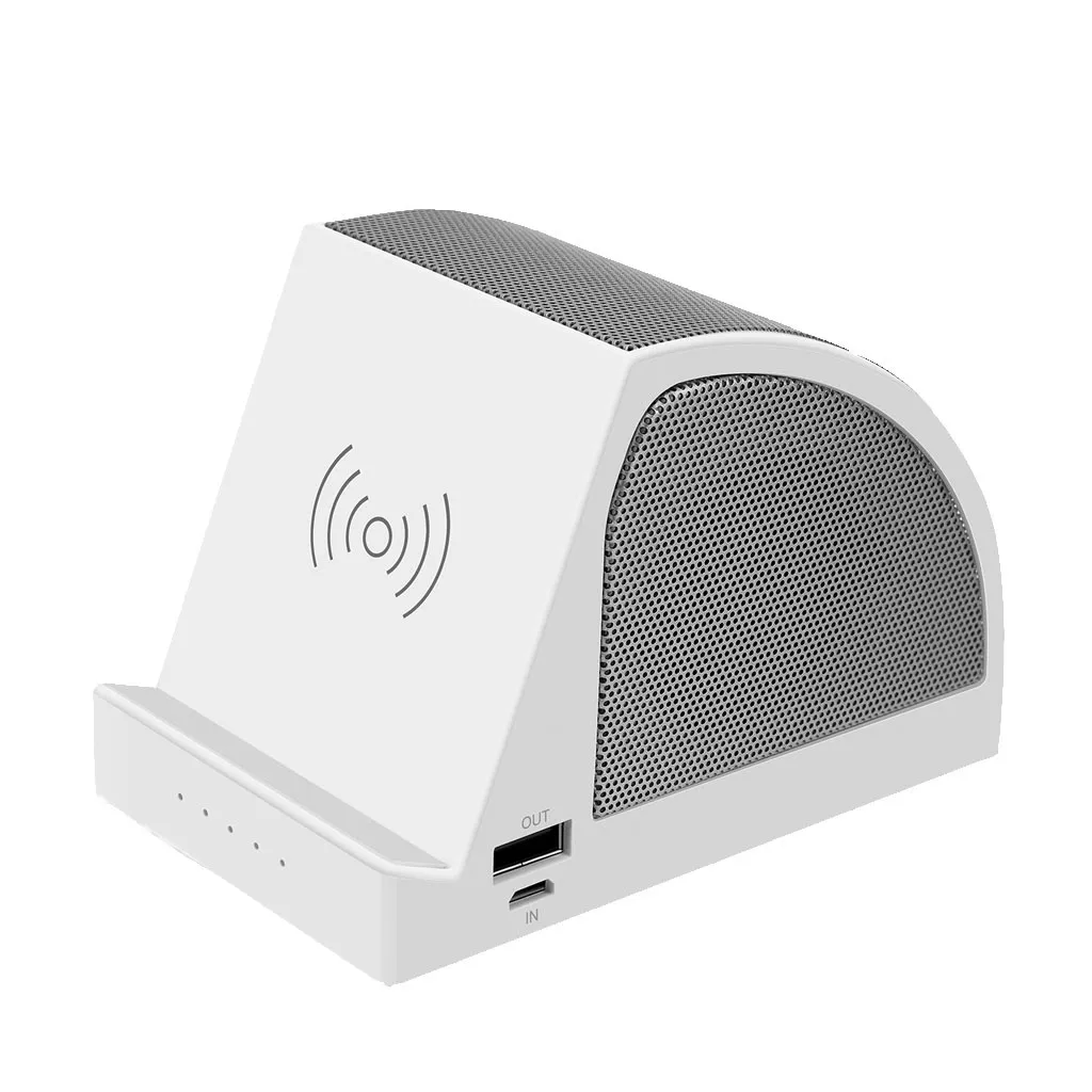 Portable BT-A1 Wireless Charging USB Charging Port Mobile Stand Bluetooth Speaker For Smart Phone Simple And Fashion R0422
Portable BT-A1 Wireless Charging USB Charging Port Mobile Stand Bluetooth Speaker For Smart Phone Simple And Fashion R0422