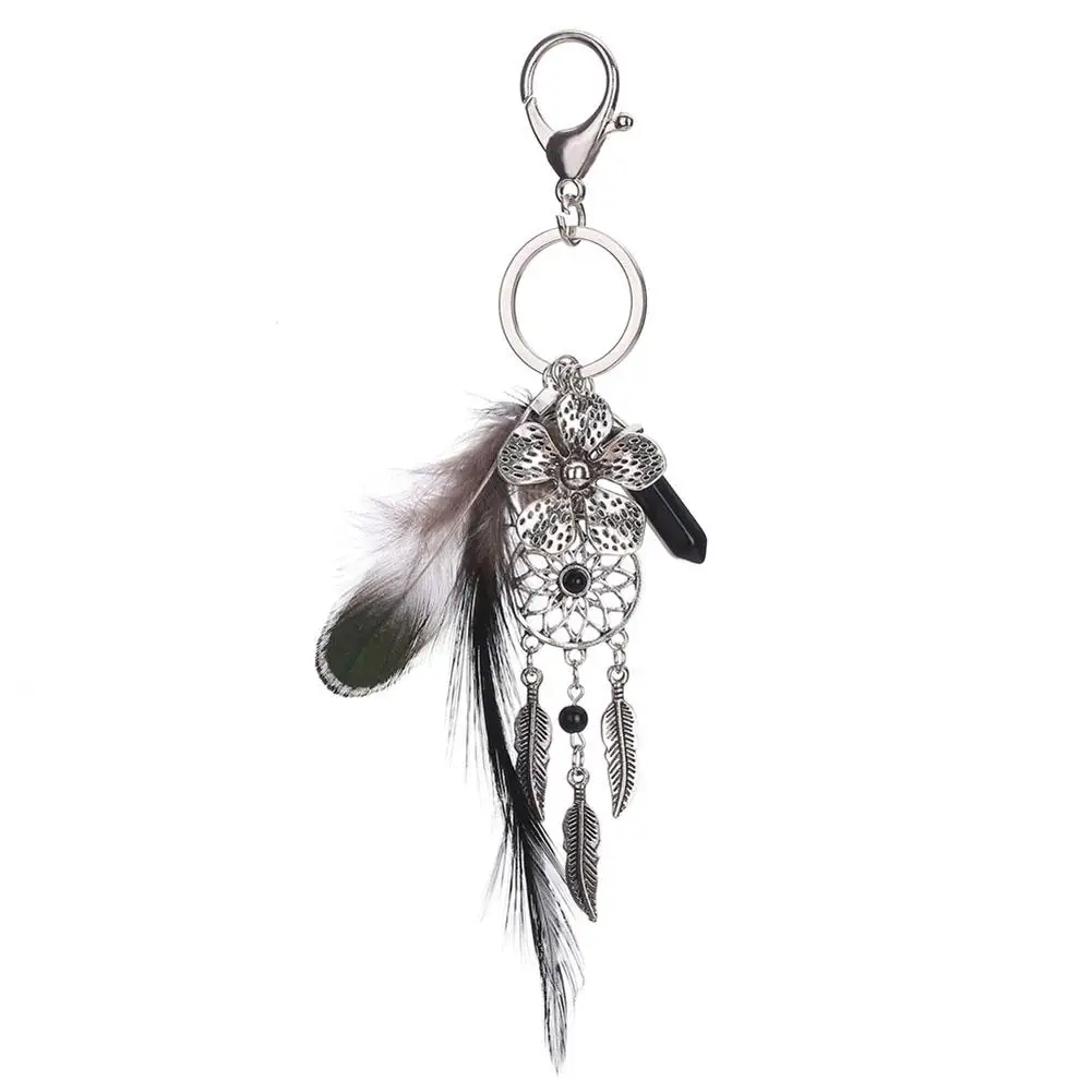 Bohemian Dream Catcher Style Keychain Flower Feather Keychain Gossip Decorative Pendant Keyring Charm Bag Auto Pendant Gift
Bohemian Dream Catcher Style Keychain Flower Feather Keychain Gossip Decorative Pendant Keyring Charm Bag Auto Pendant Gift