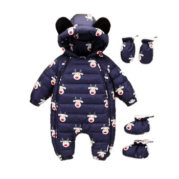 Baby Snowsuits Hooded Jumpsuit Cute Bear Down Suits For Boys Girls Clothing Warm Coat Kids Clothes Overall Infantil Rompers
Baby Snowsuits Hooded Jumpsuit Cute Bear Down Suits For Boys Girls Clothing Warm Coat Kids Clothes Overall Infantil Rompers
