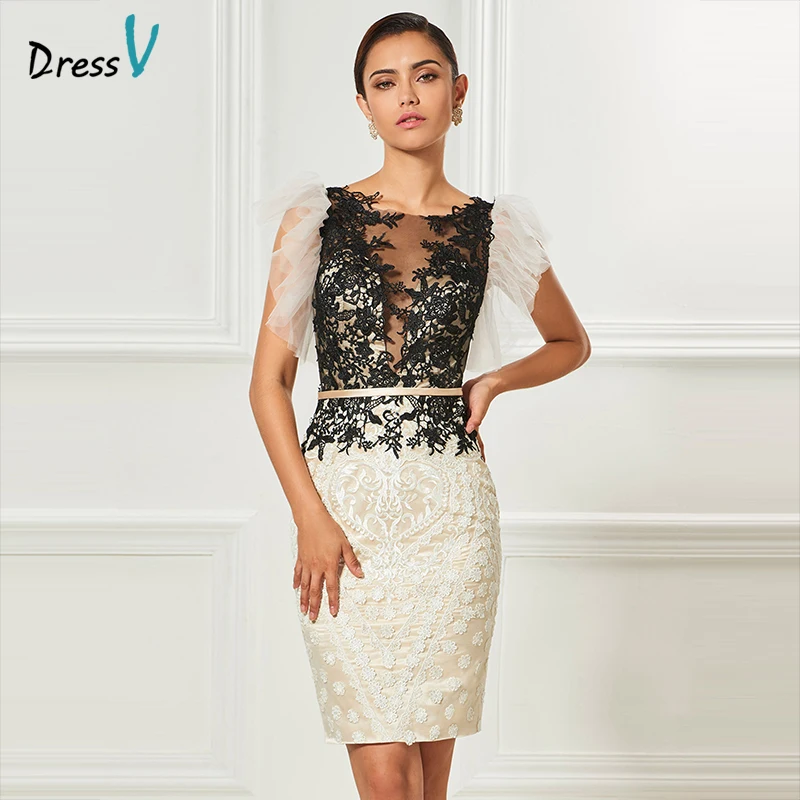 Dressv scoop neck cocktail dress sheath appliques sashes knee length sleeves elegant cocktail dress formal party dress
Dressv scoop neck cocktail dress sheath appliques sashes knee length sleeves elegant cocktail dress formal party dress