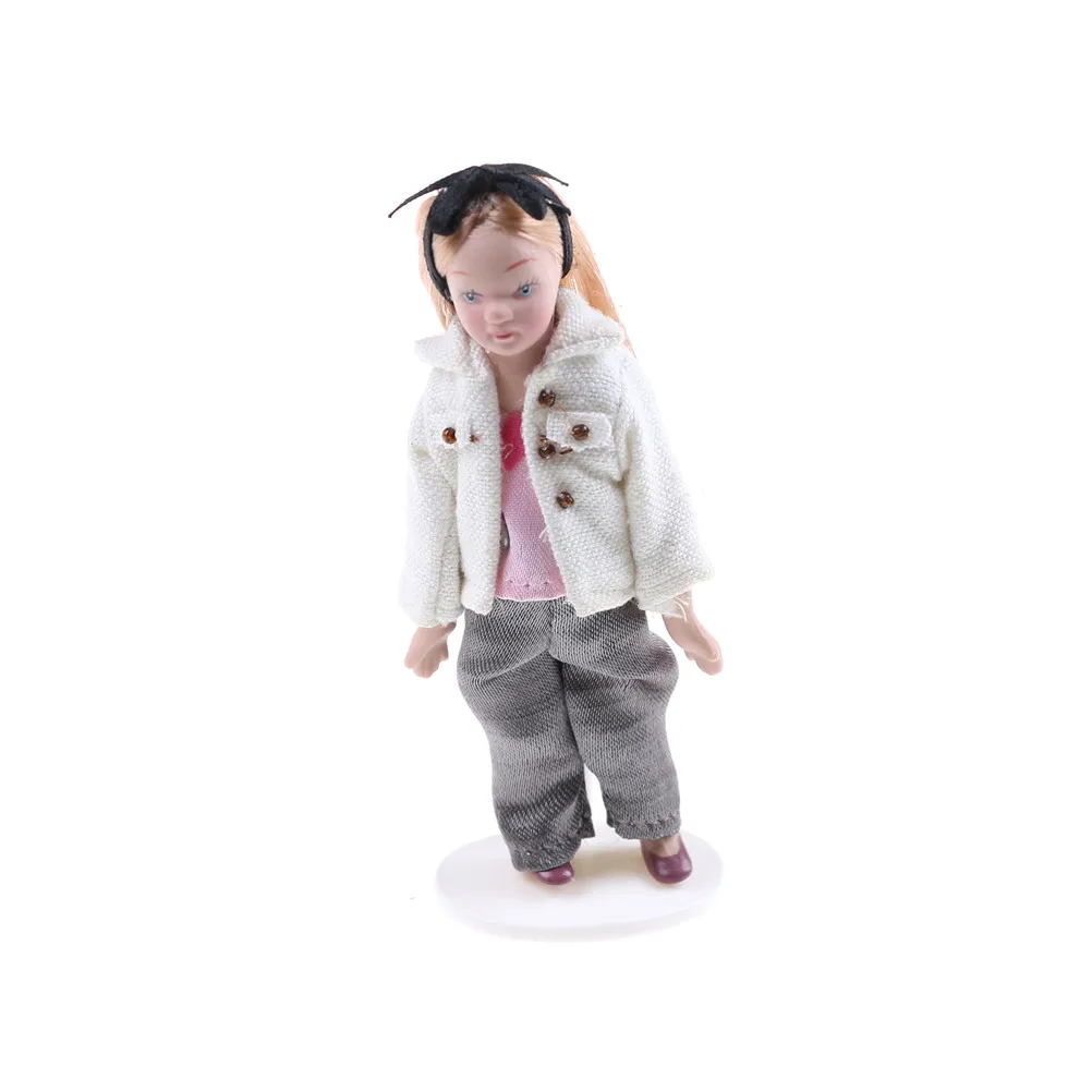 1:12 Cartoon Porcelain Doll Model Dress In Clothes Toy Dollhouse Miniature For Kids Adult Collectible Gifts Pretend Play Toys
1:12 Cartoon Porcelain Doll Model Dress In Clothes Toy Dollhouse Miniature For Kids Adult Collectible Gifts Pretend Play Toys