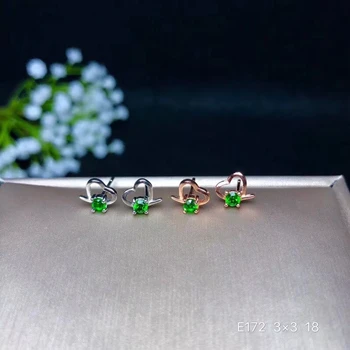 Natural green diopside stud earrings 925 silver natural gemstone earrings Lovely heart for girl party gift fine Earrings jewelry
Natural green diopside stud earrings 925 silver natural gemstone earrings Lovely heart for girl party gift fine Earrings jewelry