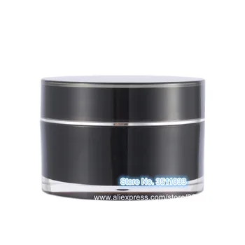 8pcs 12pcs 50G High Class Black Cosmetic Container Plastic Cream Jar Round Empty Acrylic Cream Reuse Container With Black Lids
8pcs 12pcs 50G High Class Black Cosmetic Container Plastic Cream Jar Round Empty Acrylic Cream Reuse Container With Black Lids