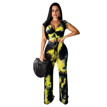 2019 Floral Print Summer Set Deep V Neck Women Clothes 2019 Crop Top And Long Pants Women Two Piece Outfits
2019 Floral Print Summer Set Deep V Neck Women Clothes 2019 Crop Top And Long Pants Women Two Piece Outfits