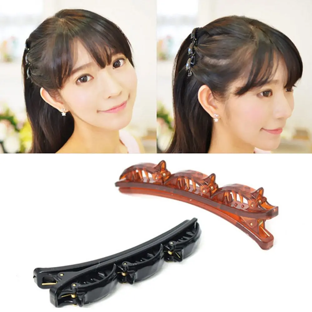 Girls' Women Fashion Creative Hair Braider Styling Tool Hair Ornaments Hairpin Double Disk Bump Hairclip Comb Barrette
Girls' Women Fashion Creative Hair Braider Styling Tool Hair Ornaments Hairpin Double Disk Bump Hairclip Comb Barrette