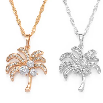 Anniyo Light Gold Color Coconut Tree Pendant Necklaces Women Girl Guam Hawaii Micronesia CZ Palm Tree Jewelry #065704
Anniyo Light Gold Color Coconut Tree Pendant Necklaces Women Girl Guam Hawaii Micronesia CZ Palm Tree Jewelry #065704
