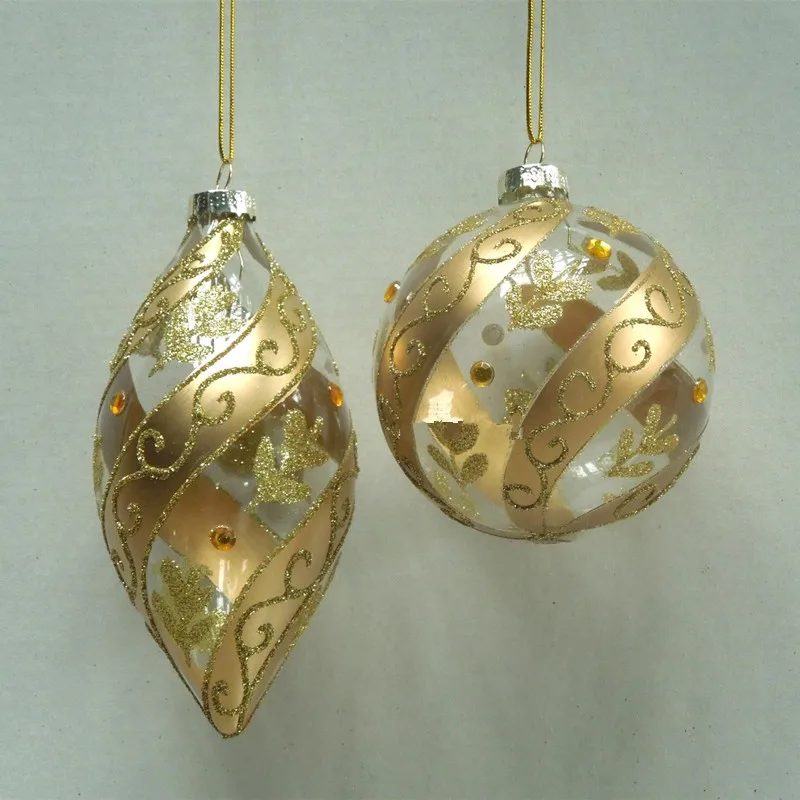 Diameter=6cm 8cm 10cm Big Packing Gold Glass Globe Christmas Tree Decorated Glass Ball Different Sizes and Shapes for selecting
Diameter=6cm 8cm 10cm Big Packing Gold Glass Globe Christmas Tree Decorated Glass Ball Different Sizes and Shapes for selecting
