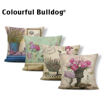 Nordic Retro Cushion Covers Clocks And Watches Rose Flower Pillows Plants Vase Pillowslip Covers 45X45Cm Polyester / Linen Fun
Nordic Retro Cushion Covers Clocks And Watches Rose Flower Pillows Plants Vase Pillowslip Covers 45X45Cm Polyester / Linen Fun