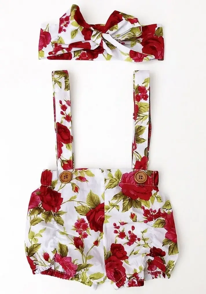 2017 Baby Kids Girls Floral Shorts cute casual o-neck short Pants Headband Summer Outfits Set Clothes
2017 Baby Kids Girls Floral Shorts cute casual o-neck short Pants Headband Summer Outfits Set Clothes