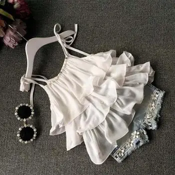 New Soft Cute Toddler Kids Baby Girls Chiffon Pearl Vest Shirt+Jean Shorts Outfits Clothes Set Comfortable Touch High Quality
New Soft Cute Toddler Kids Baby Girls Chiffon Pearl Vest Shirt+Jean Shorts Outfits Clothes Set Comfortable Touch High Quality