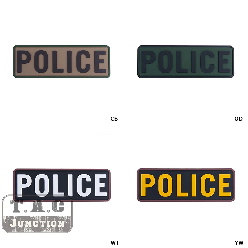 Tactical POLICE PVC Patches for Military Armband Badge for BDU Cloth Backpack Cap
Tactical POLICE PVC Patches for Military Armband Badge for BDU Cloth Backpack Cap