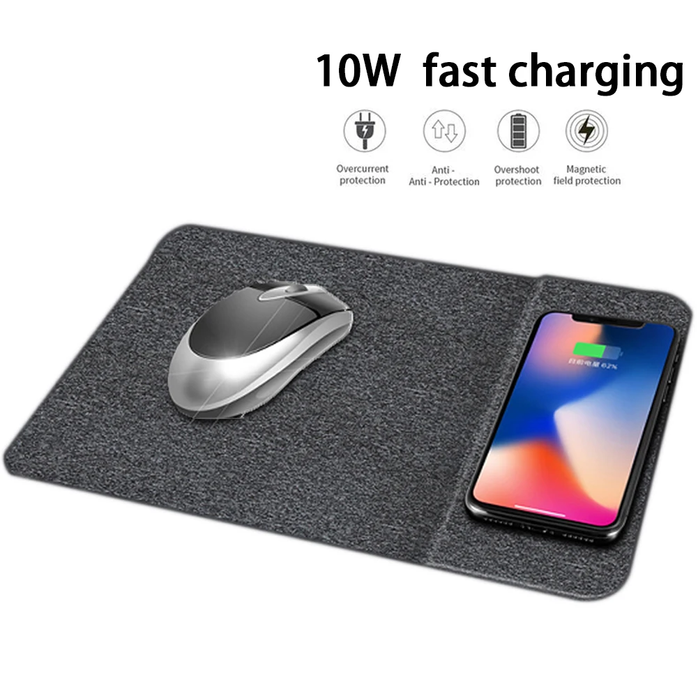 Mouse Pad Mat Mobile Phone Qi Wireless Charger for iPhone X/8 Plus Samsung S8 Plus /Note 8
Mouse Pad Mat Mobile Phone Qi Wireless Charger for iPhone X/8 Plus Samsung S8 Plus /Note 8