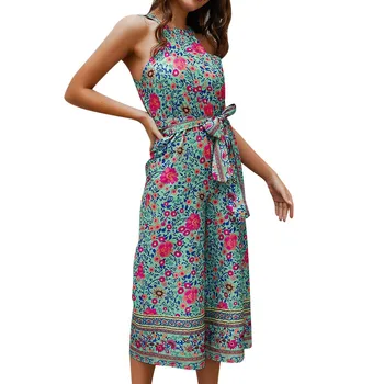 Jaycosin clothes Women Fashion Jumpsuit Sleeveless Jumpsuit Summer Beach Camisole Printed Beach sexy Rompers
Jaycosin clothes Women Fashion Jumpsuit Sleeveless Jumpsuit Summer Beach Camisole Printed Beach sexy Rompers