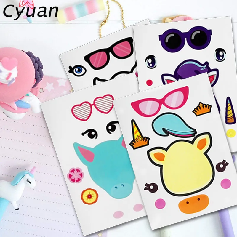 Cyuan 24Pcs Unicorn Party Sticker DIY Kraft Paper Stickers Unicorn Games Creative Crafts Party Favors Kids Birthday Party Gifts
Cyuan 24Pcs Unicorn Party Sticker DIY Kraft Paper Stickers Unicorn Games Creative Crafts Party Favors Kids Birthday Party Gifts