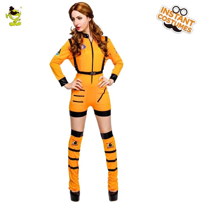 New Adult Women's Astronaut Costume Cosplay Halloween Party Pilot Outfits Costume
New Adult Women's Astronaut Costume Cosplay Halloween Party Pilot Outfits Costume