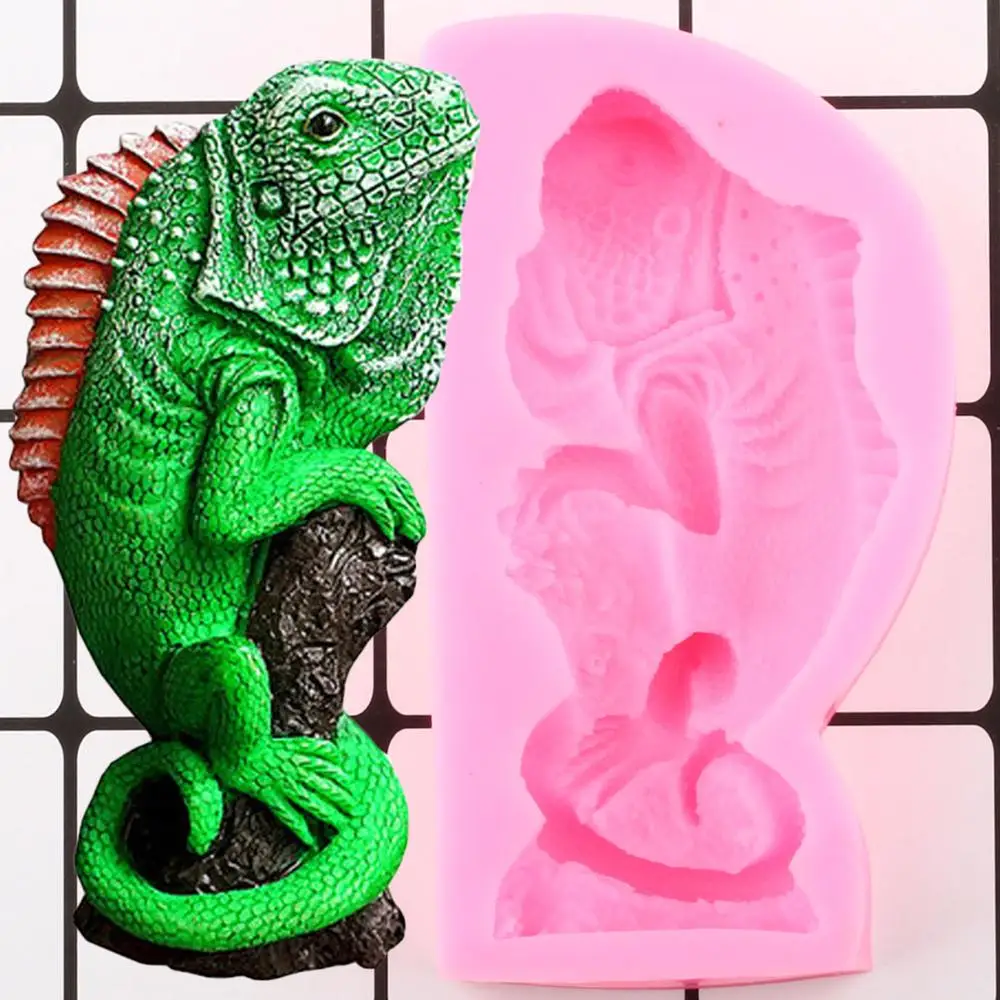 Large Lizard Silicone Molds Lguana Fondant Mold DIY Cake Decorating Tools Polymer Clay Soap Mold Candy Chocolate Gumpaste Mould
Large Lizard Silicone Molds Lguana Fondant Mold DIY Cake Decorating Tools Polymer Clay Soap Mold Candy Chocolate Gumpaste Mould