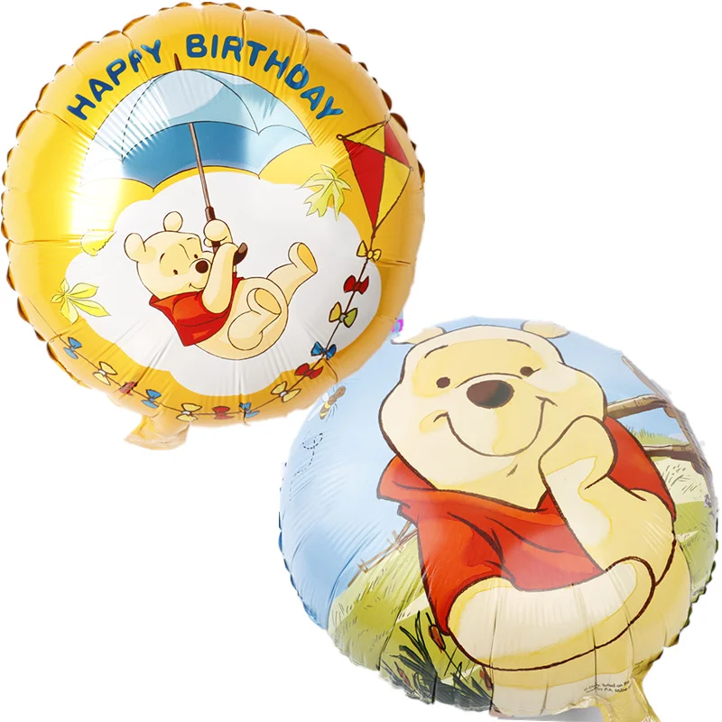 18inch Winnie Bear Foil Balloons Disney Cartoon The Poohs Helium Globos Happy Birthday Party Decorations Kids Toys Gift 20pcs
18inch Winnie Bear Foil Balloons Disney Cartoon The Poohs Helium Globos Happy Birthday Party Decorations Kids Toys Gift 20pcs