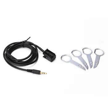 New hot 6000CD AUX Input Lead Adapter Cable 3.5mm For Ford With Four Removal Keys for connecting between computers and headsets
New hot 6000CD AUX Input Lead Adapter Cable 3.5mm For Ford With Four Removal Keys for connecting between computers and headsets