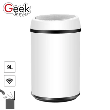 Geekinstyle 9L-12L Infrared Touchless Multifunction Automatic Dustbin Sensor Trash Can Eco-friendly Accessory Waste Bin
Geekinstyle 9L-12L Infrared Touchless Multifunction Automatic Dustbin Sensor Trash Can Eco-friendly Accessory Waste Bin