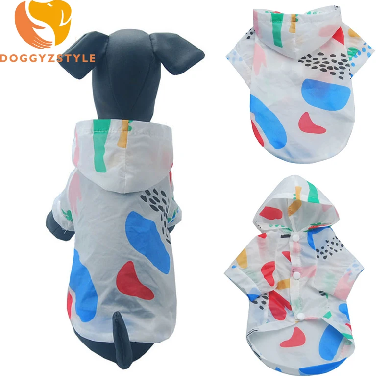 High Qualithy Summer Pet Dog Sunscreen Puppy Cat Breathable Hoodies Raincoat Waterproof Jacket Apparel For Small Dog DOGGYZSTYLE
High Qualithy Summer Pet Dog Sunscreen Puppy Cat Breathable Hoodies Raincoat Waterproof Jacket Apparel For Small Dog DOGGYZSTYLE
