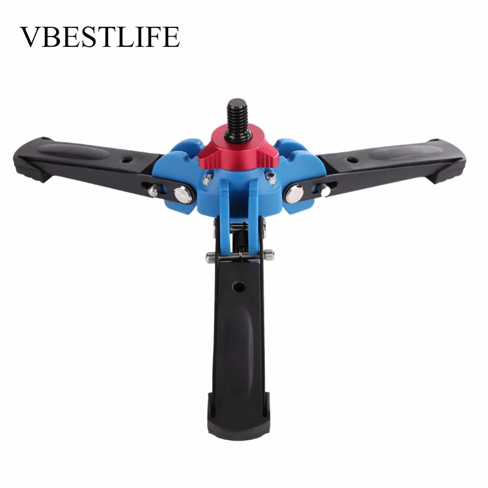 

360 Degree Universal Stand Three Feet Support Stand Tripod Tripods Base for 3/8 Monopod Video Monopods Holders For Gopro Hero 5