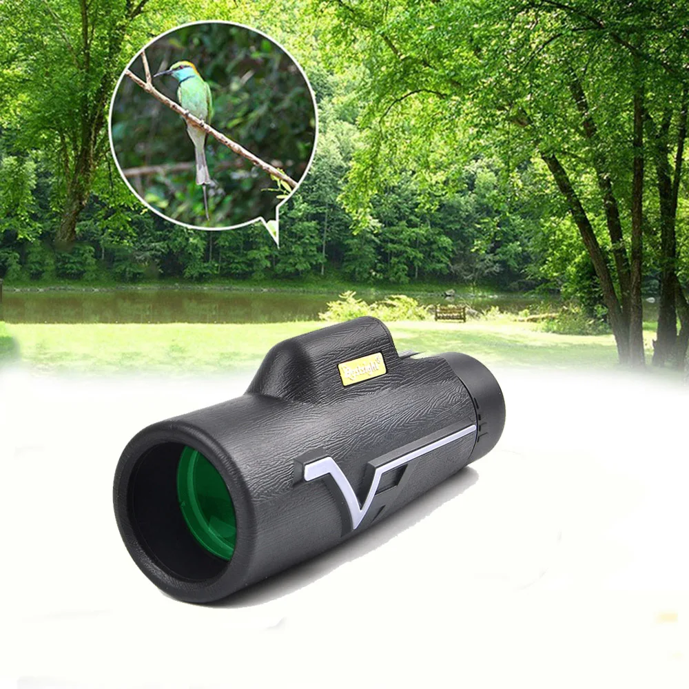 HD Monocular Vision Eye 25x50 Multi-coated BAK4 Prism Monocular Telescope Hunting Bird Watching Travel Telescope
HD Monocular Vision Eye 25x50 Multi-coated BAK4 Prism Monocular Telescope Hunting Bird Watching Travel Telescope