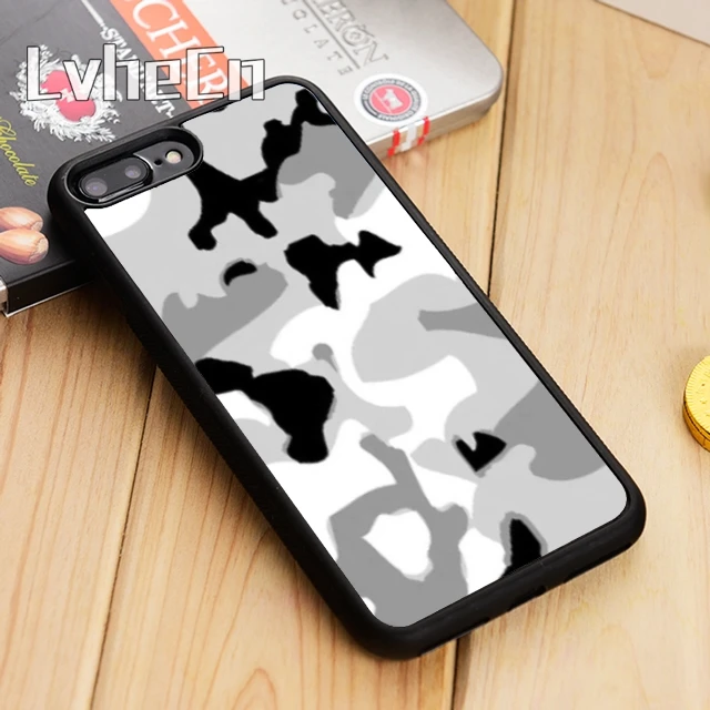 Камуфляжный чехол для телефона LvheCn Arctic Digi iPhone 11 12 Pro X XR XS MAX 5 6S 7 8 Plus samsung s7 s8 s9 s10 |