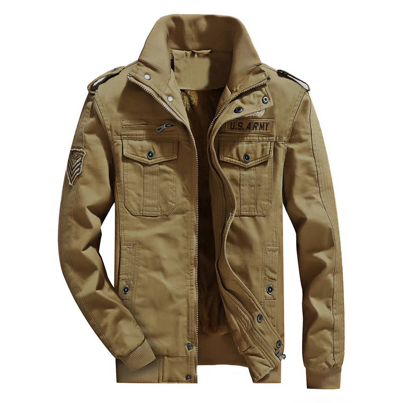 NXH Cotton Fleece army jacket Military mens jackets Thick Stand M-6XL big size men coats Air force jacket Tough guy wear 9939
NXH Cotton Fleece army jacket Military mens jackets Thick Stand M-6XL big size men coats Air force jacket Tough guy wear 9939