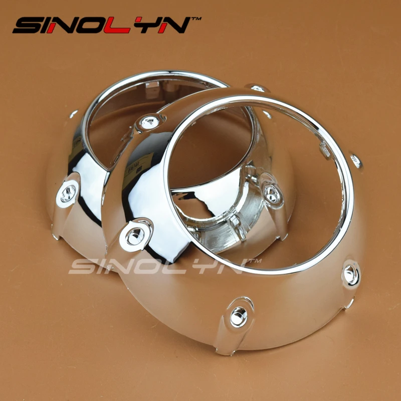 High Temperature Resistant Chrome Projector Silver Shrouds Masks Hoods For 3.0 inch Projector Lens Q5 E5 WST Retrofit DIY Style
High Temperature Resistant Chrome Projector Silver Shrouds Masks Hoods For 3.0 inch Projector Lens Q5 E5 WST Retrofit DIY Style