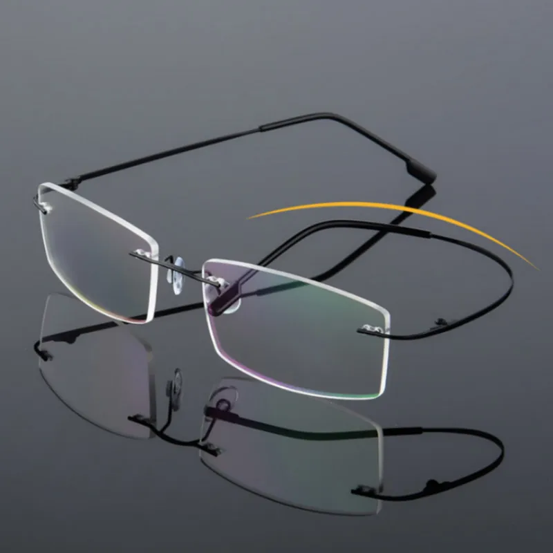 Ultra-light Metal Rimless Eyeglasses Men Women Multi Color Flexiable Mirror Optical Frame Prescription Foldable Eye Glasses A1
Ultra-light Metal Rimless Eyeglasses Men Women Multi Color Flexiable Mirror Optical Frame Prescription Foldable Eye Glasses A1