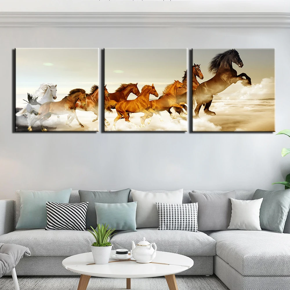 Canvas Painting 3 Pieces Animal horse Posters Modern Home Wall Decor Canvas Art HD Print Wall Pictures For Child Bedroom
Canvas Painting 3 Pieces Animal horse Posters Modern Home Wall Decor Canvas Art HD Print Wall Pictures For Child Bedroom